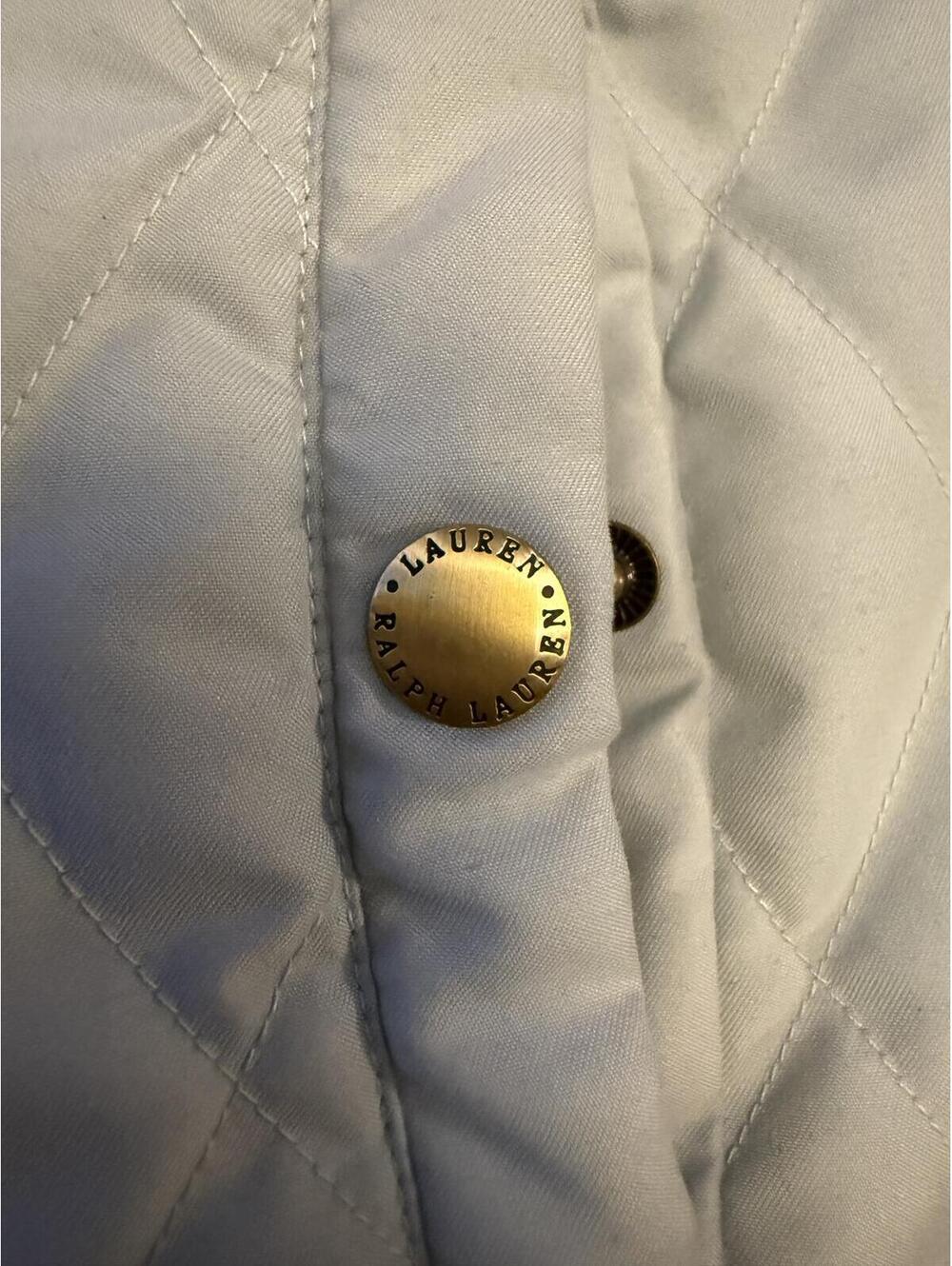 Lauren Ralph Lauren Reversible Quilted Vest - Blue and Tan, Size M - Picture 5 of 6